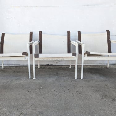 Vintage Knoll 1966 Lounge Chair Designed by Richard Schultz - Set of 3 