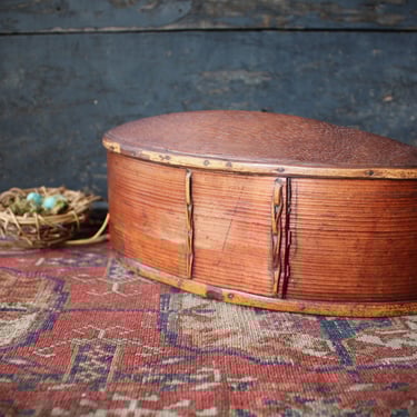 Vintage Thai Hill Tribe Bamboo Tobacco Box 