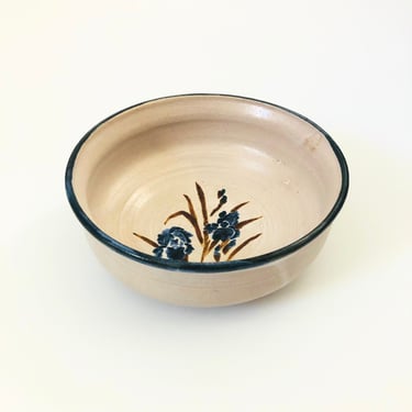 Studio Pottery Iris Bowl 