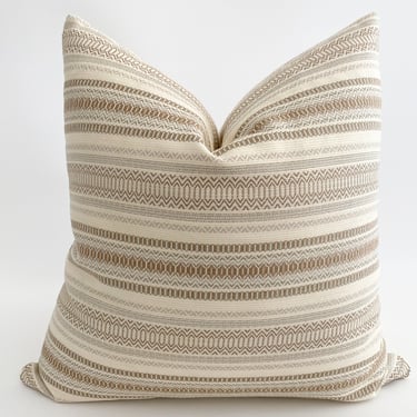 Poncho Brown Pillow Cover
