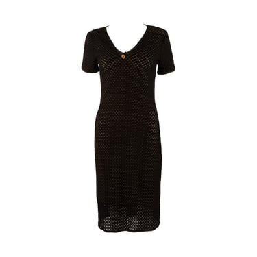 Dolce &amp; Gabbana Black Heart Locket Dress