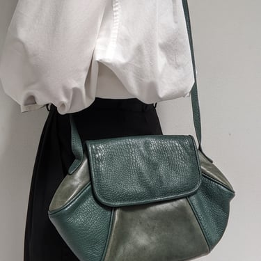 Vintage Jade Leather Purse