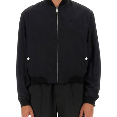 Versace Men Reversible Baroque Sea Jacket