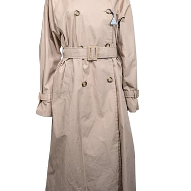 Moncler -Beige Ebihens Belted Trench Coat Sz L