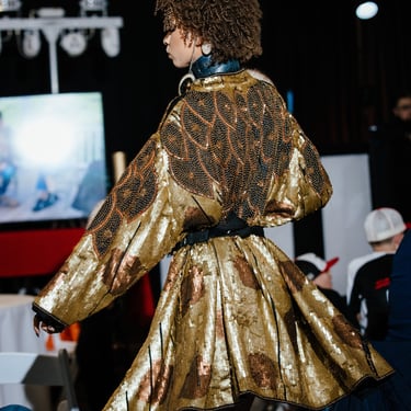 1980's VINTAGE Gold Sequin DUSTER Cheetah print Jacket heavily embellished couture coat, gold sequin kimono, giraffe animal print jacket l 