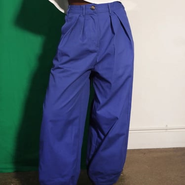 L.F.Markey Jenkin Trouser - Cobalt on Garmentory