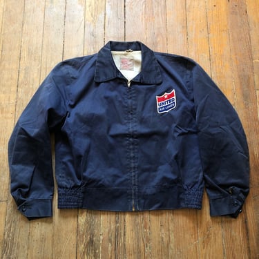 1950s Moleskin Workwear Jacket Medium 