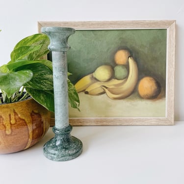 Green Marble Candlestick