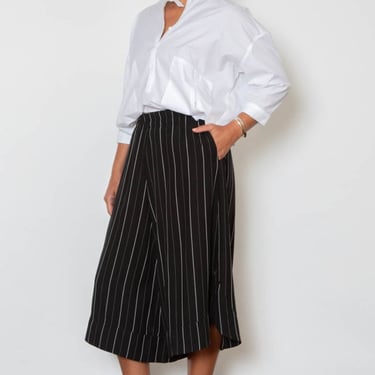 SBJ Austin Sandy Pant - B + W Stripe