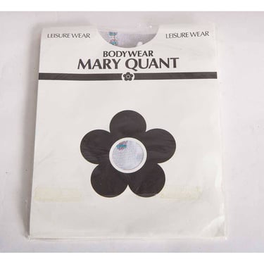 Mary Quant / Vintage mesh bodysuit leotard / 1980s white sheer net lace body stocking / Deadstock new in package XS 