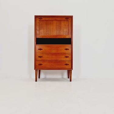 Midcentury Danish chest of drawers Teak, cabinet By Bramin Denmark, 1960s 