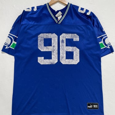 Vintage Cortez Kennedy Seattle Seahawks NFL Puma Jersey Sz. XL