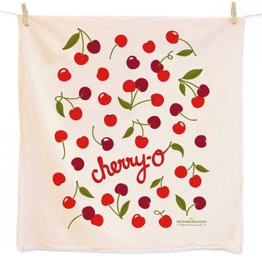 Cherry Dish Towel