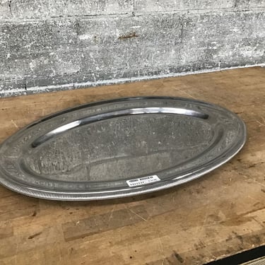 Decorative Silver Platter (Seattle)