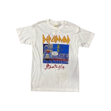 1987 Def Leppard Hysteria Tour T-Shirt 122422LF