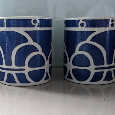 1968 Royal Copenhagen Annual Mugs - Set of 2 