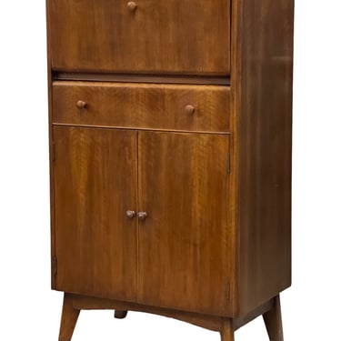 Free Shipping Within Continental US - Vintage Mid Century Modern Bar Cabinet 