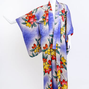 Purple Bellflower Kimono