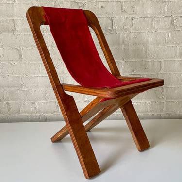 Folding Plywood Child's Chair
