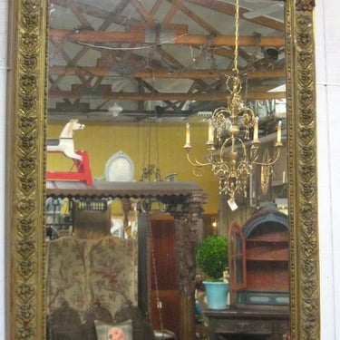 Antique French Gilt Mirror—Grand Scale | Mid 1800s