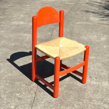 Vintage Hank Loewenstein Padova Chair in Red 