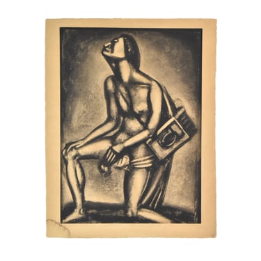 Georges Rouault Miserere plate 27 “Sunt lacrymae rerum” 1926 Etching Vollard 