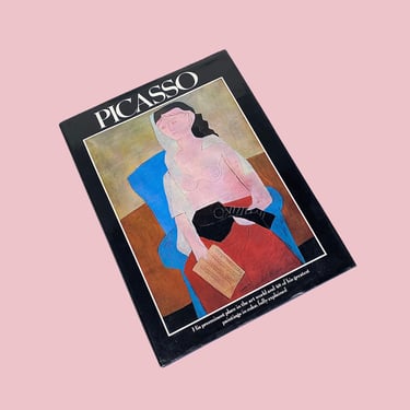 Vintage Picasso Book Retro 1980s Contemporary + Hardback + Art + Paintings + Doubleday + Original Sleeve + Printed in Japan + Home Decor 