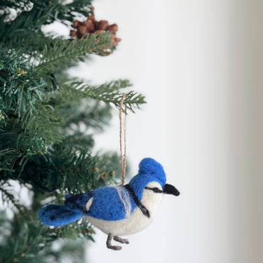 Felt Ornament | Blue Jay