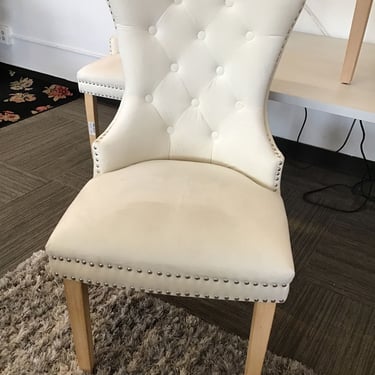 White High Back Chair (Seattle)