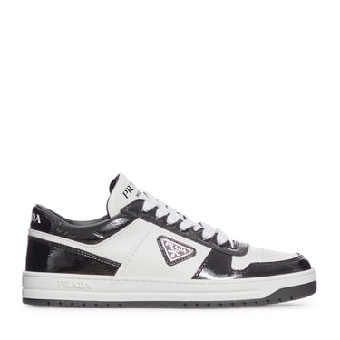 Prada Women Downtown Leather Sneakers