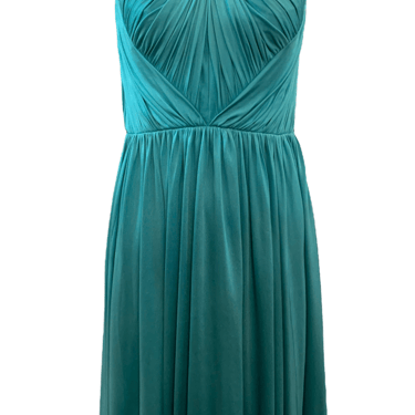 John Galliano for Dior Aqua Silk Jersey Cocktail Dress