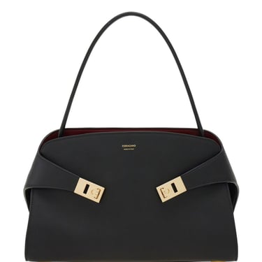 Ferragamo Women Hug Small Leather Tote Bag