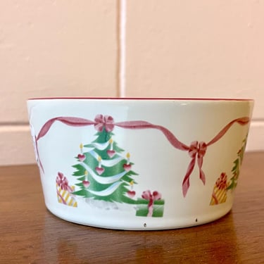 Vintage 1992 Home For Christmas by Sakura Bowl 