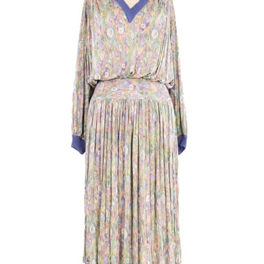 Missoni Silk Jersey Pastel Floral Dress