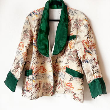 Japanese smoking jacket best sale