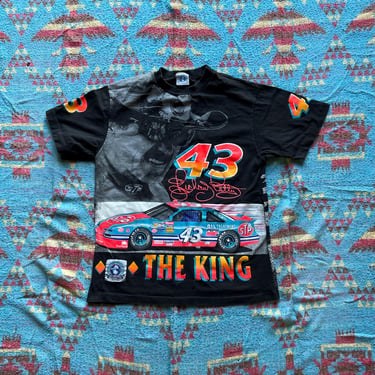 Vintage 1990s Richard Petty ‘The King’ AOP T Shirt 