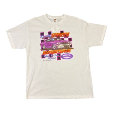 (XL) 2003 White Quality Automotive Collector Car Series #5 T-Shirt 031522 JF