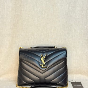 YSL Loulou S Black Lambskin NWT