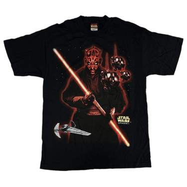 Vintage Star Wars Episode 1 &quot;Darth Maul&quot; T-Shirt