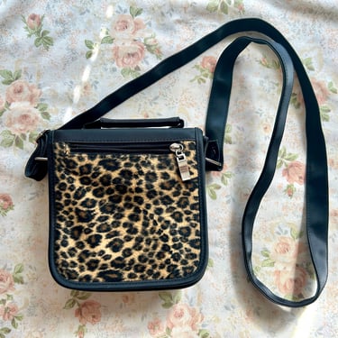 1990's Limited Too Cheetah Print Shoulder Bag 