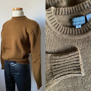 Hudson's THAT Guy Brown Crewneck Sweater 