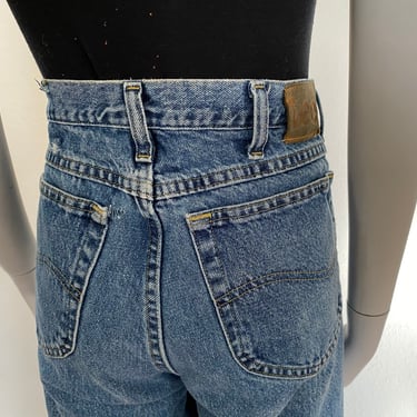 Vintage 90’s y2k hi waist MOM Jeans baggy fit LEE boyfriend jeans 32 x 29, retro jeans unsiex medium blue 
