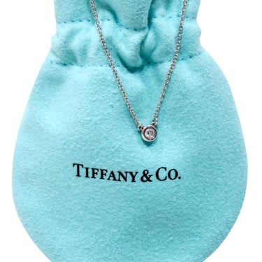 Tiffany & Co. - Elsa Peretti Diamonds by the Yard® Single Diamond Pendant