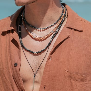 Unisex Men's Lava Necklace - Kalama 