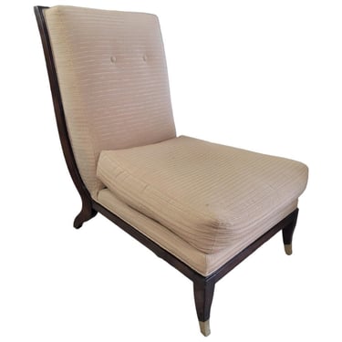 Chaise Apollon Collection Armless Slipper Chair by William Switzer