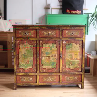 Ornate Storage Cabinet