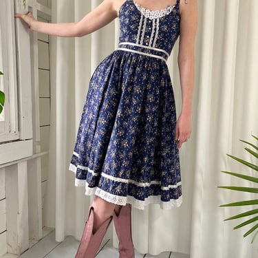 70s Gunne Sax Sun Dress | Lucky Vintage | University