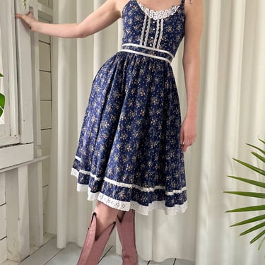 70s Gunne Sax Sun Dress