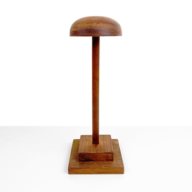 Vintage Pine Wood Hat Stand 