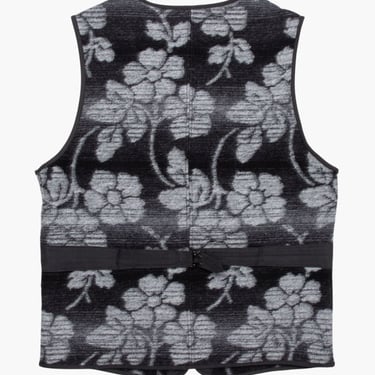 RRL Clarence Jacquard Vest - BLKMULTI